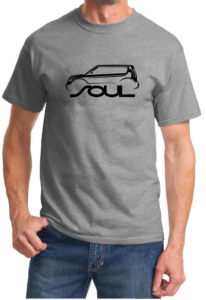Kia Soul Classic Car Design Tshirt NEW - Picture 7 of 13