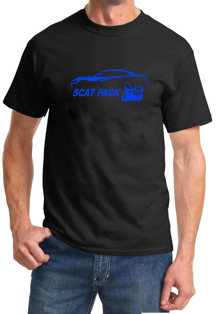Charger Scat Pack Classic Color Design Tshirt NEW Free Ship - Picture 2 of 7