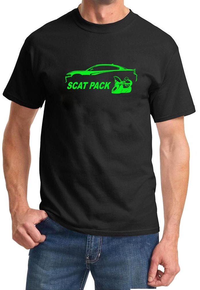 Charger Scat Pack Classic Color Design Tshirt NEW Free Ship - Picture 3 of 7