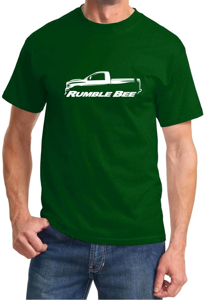Rumble Bee Ram Truck Classic Outline Design Tshirt NEW Free Ship - Picture 5 of 12