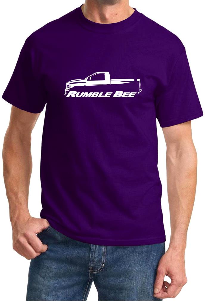 Rumble Bee Ram Truck Classic Outline Design Tshirt NEW Free Ship - Picture 8 of 12
