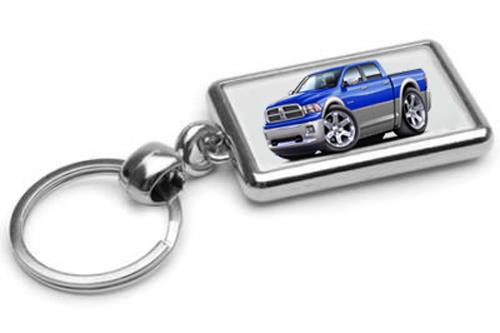 2010 14 Dodge Ram Pickup Truck Car Toon Key Chain Ring Fob
