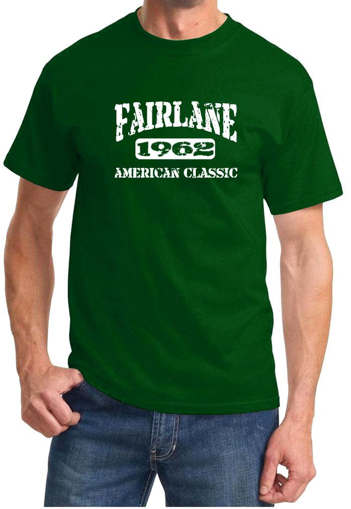 1962 Ford Fairlane American Muscle Car Classic Design Tshirt NEW - Picture 7 of 13