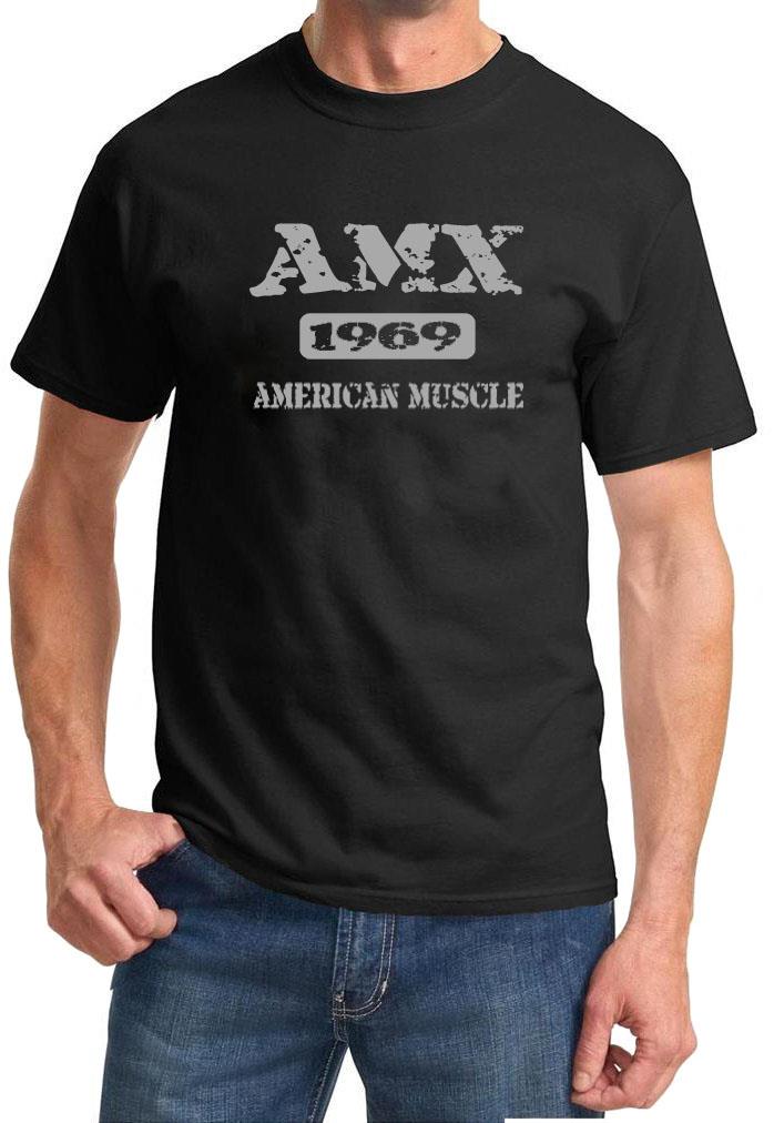 1969 AMC AMX American Muscle Car Color Design Tshirt NEW Free Ship - Picture 6 of 7
