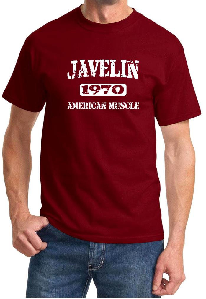 1970 AMC Javelin American Muscle Car Classic Design Tshirt NEW FREE SHIP - Picture 8 of 13