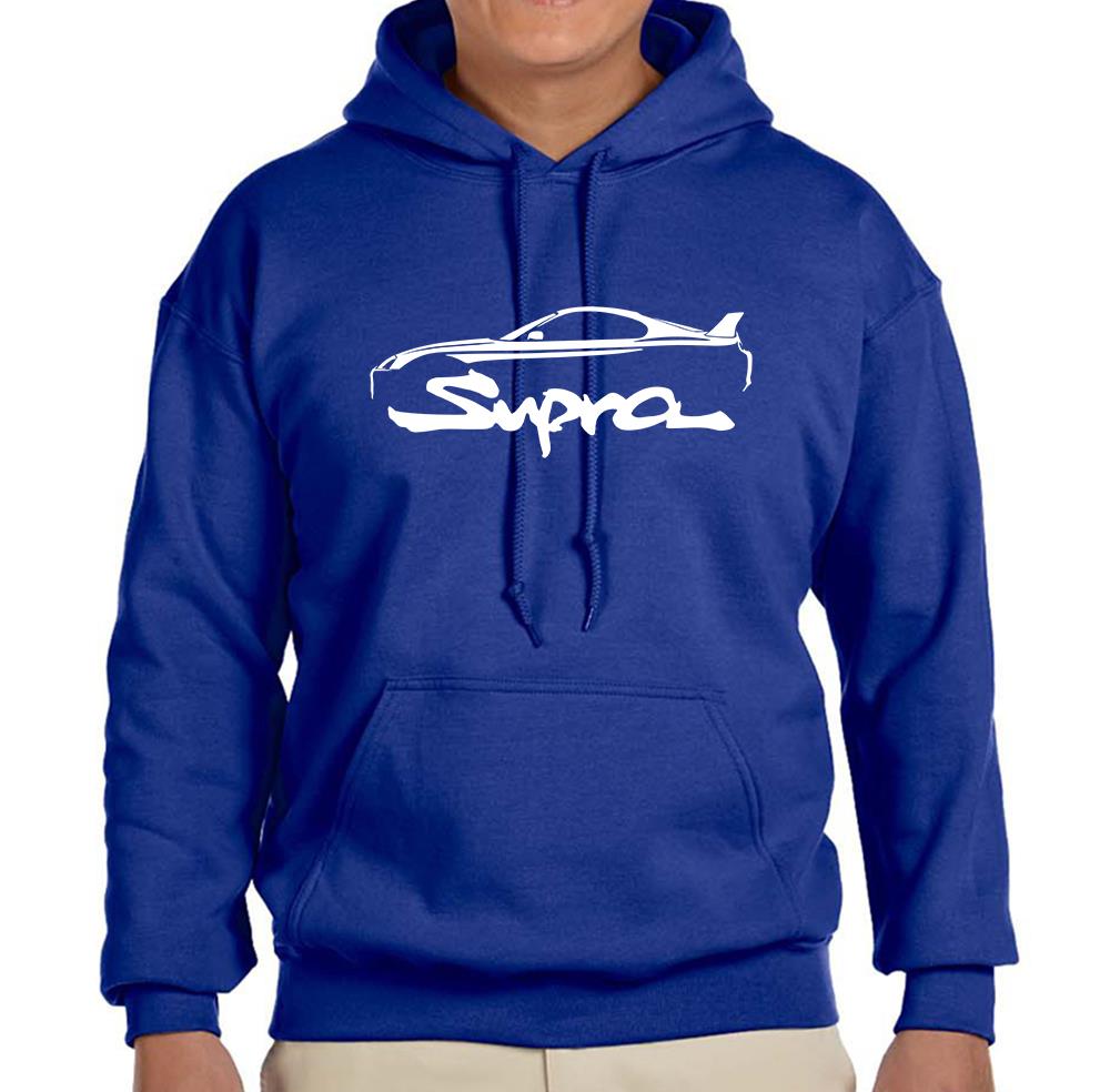 Toyota Supra Classic Car Outline Design Hoodie NEW FREE SHIPPING