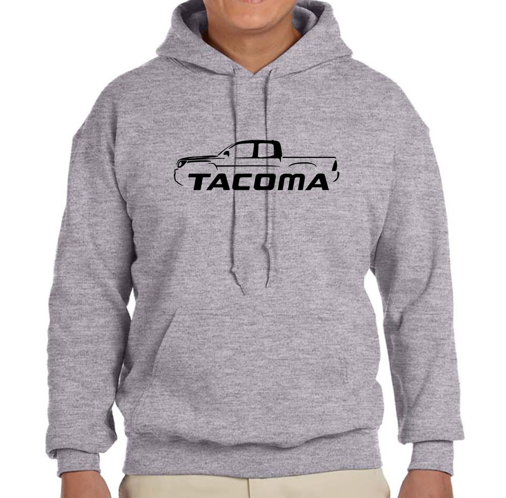 Toyota Tacoma Pickup Truck Classic Outline Design Hoodie NEW
