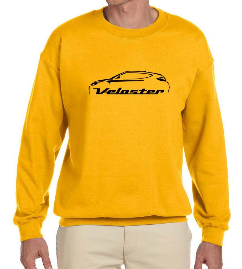 Veloster Classic Outline Design Sweatshirt NEW - Picture 12 of 12