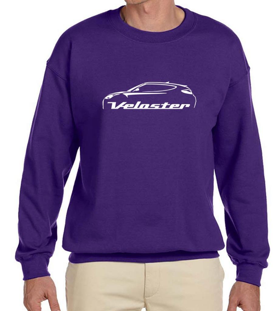 Veloster Classic Outline Design Sweatshirt NEW - Picture 9 of 12