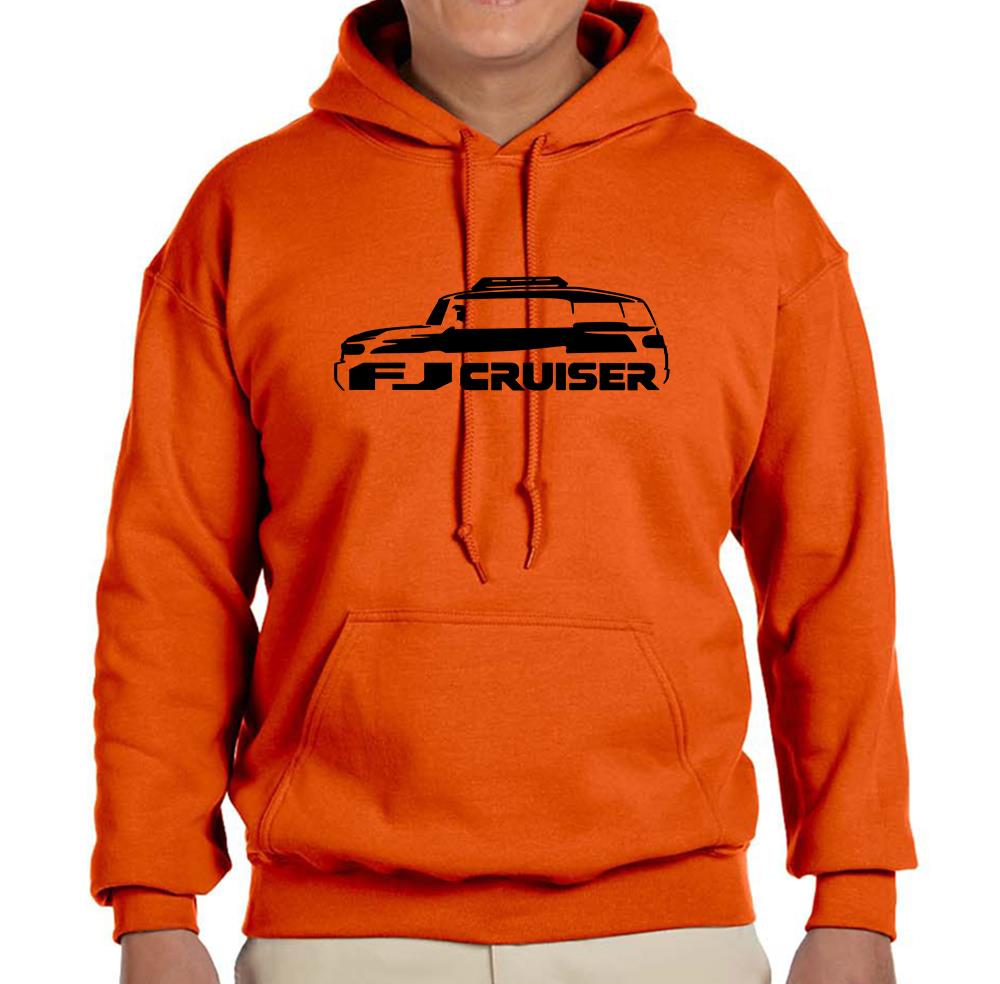 Toyota FJ Cruiser Truck Outline Design Hoodie Sweatshirt FREE SHIP