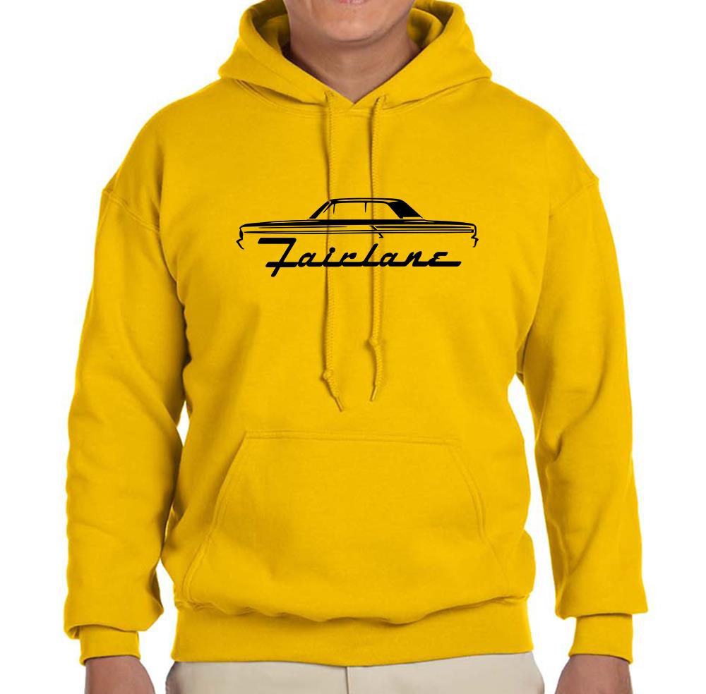1964 Ford Fairlane Outline Design Hoodie Sweatshirt FREE SHIP - Picture 11 of 11
