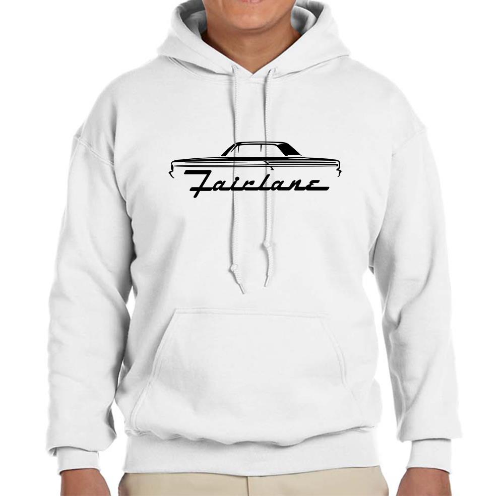 1964 Ford Fairlane Outline Design Hoodie Sweatshirt FREE SHIP - Picture 10 of 11