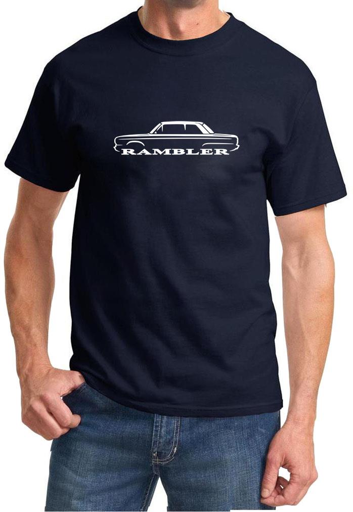 AMC Rambler Classic Car Design Tshirt NEW FREE SHIP - Picture 3 of 13