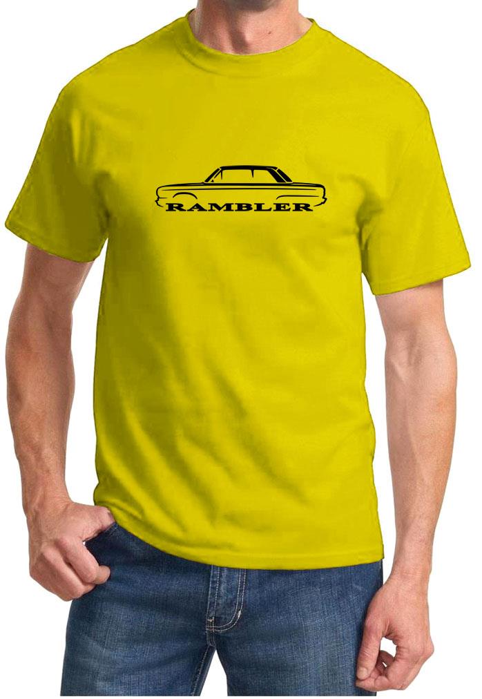 AMC Rambler Classic Car Design Tshirt NEW FREE SHIP - Picture 10 of 13