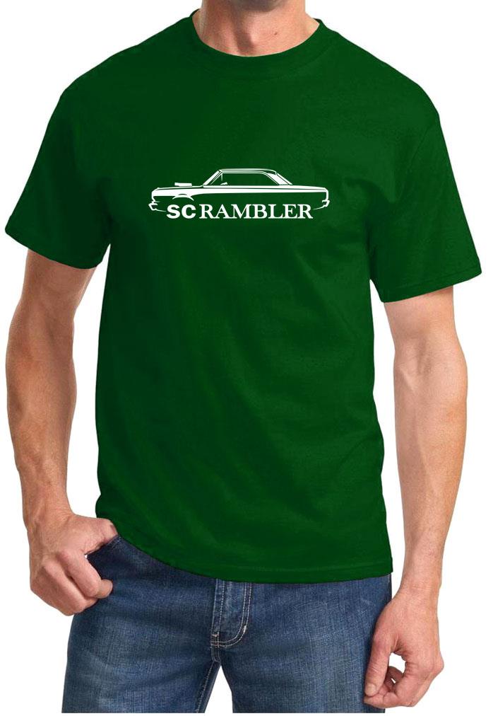 1969 AMC SC Rambler Hurst Classic Car Design Tshirt NEW FREE SHIP - Picture 11 of 13
