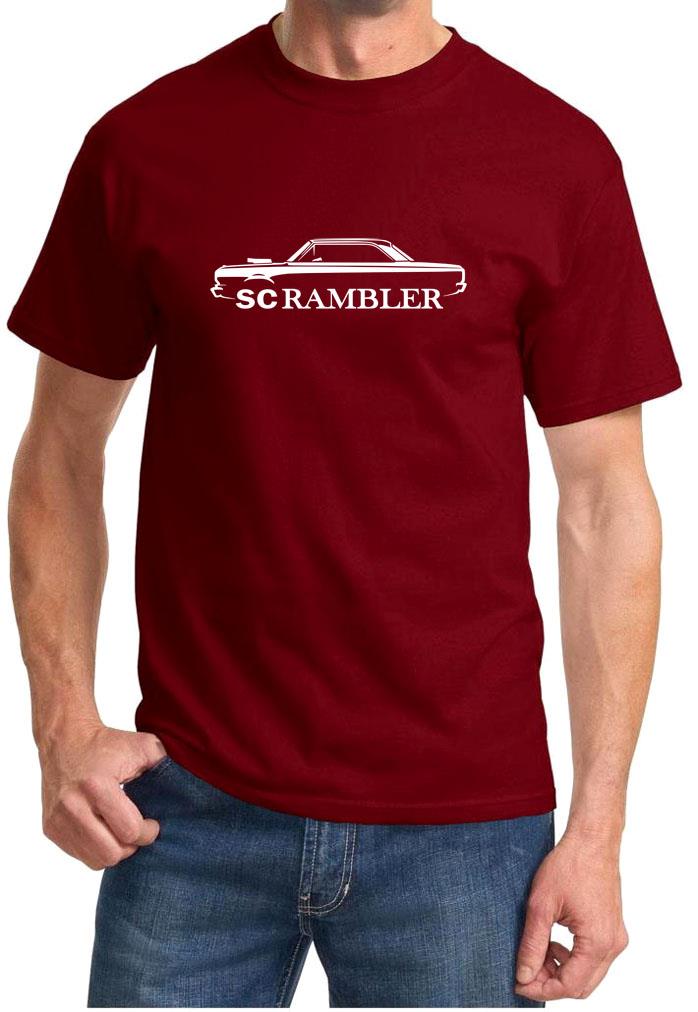 1969 AMC SC Rambler Hurst Classic Car Design Tshirt NEW FREE SHIP - Picture 12 of 13