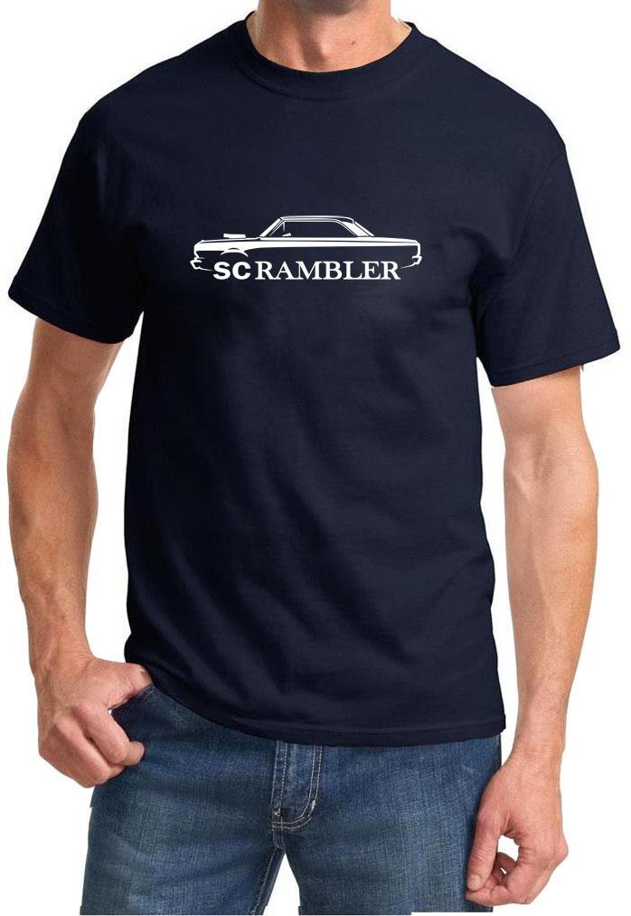 1969 AMC SC Rambler Hurst Classic Car Design Tshirt NEW FREE SHIP - Picture 3 of 13