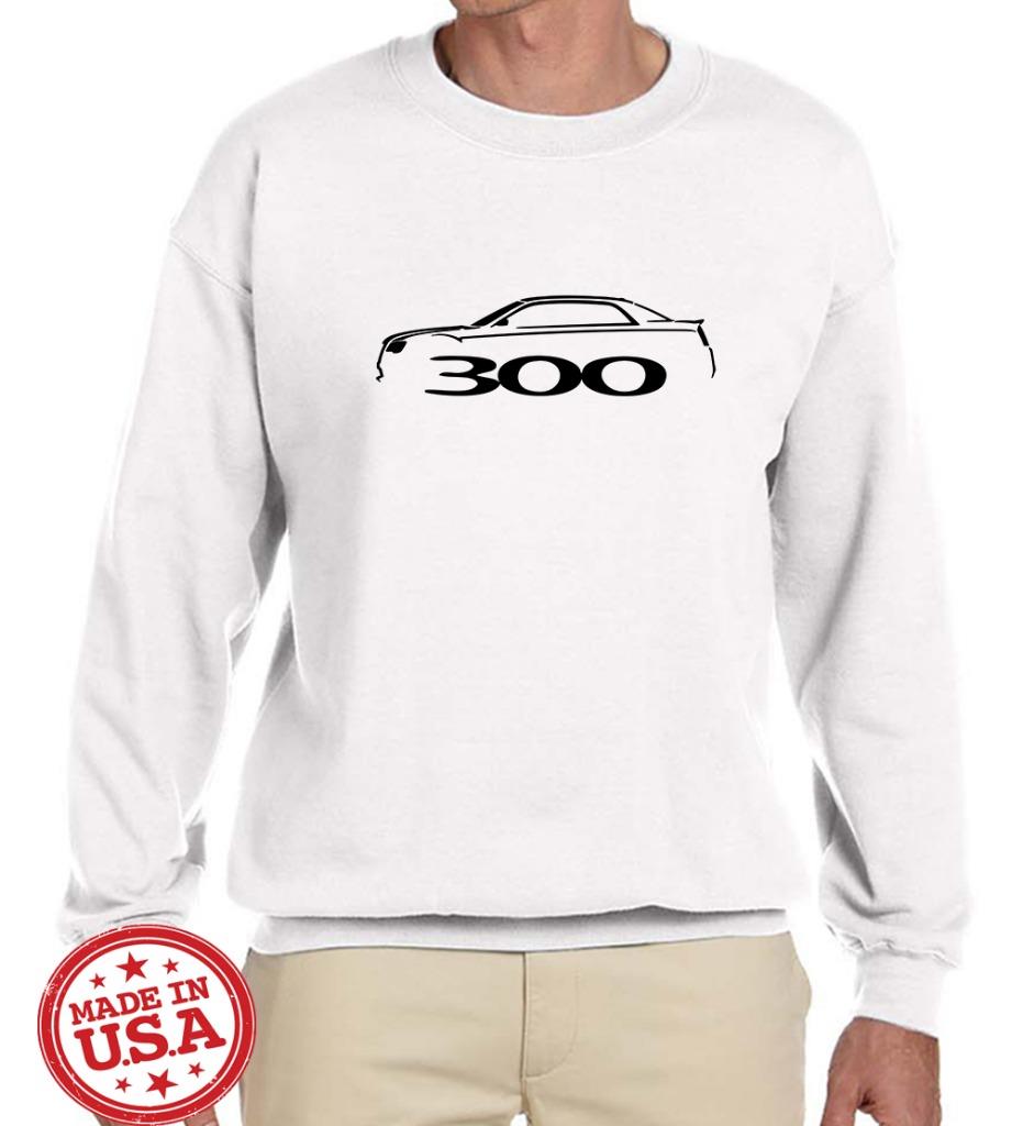 2011-16 Chrysler 300 Classic Outline Design Sweatshirt NEW - Picture 11 of 12