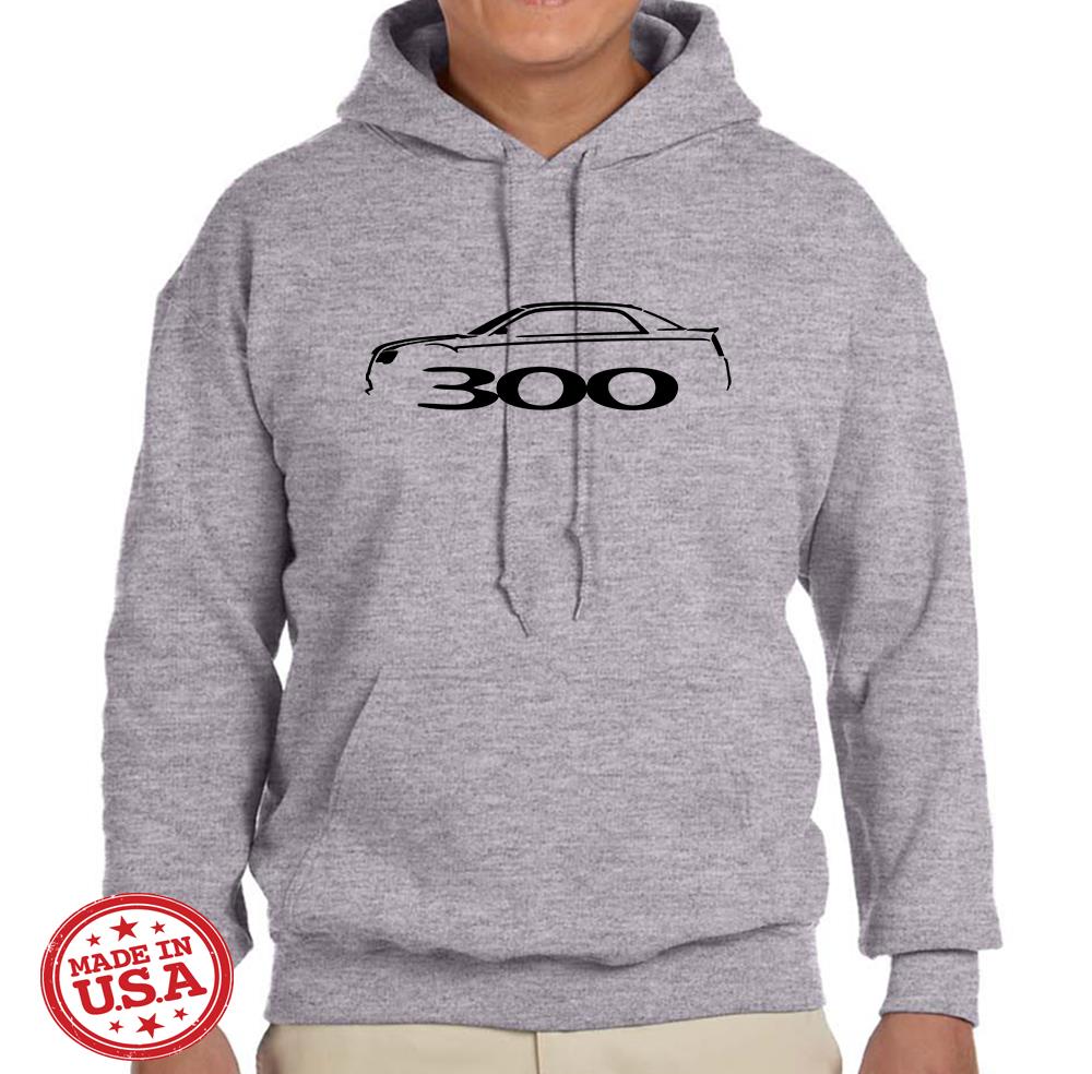 2011-16 Chrysler 300 Classic Design Hoodie Sweatshirt FREE SHIP - Picture 9 of 12
