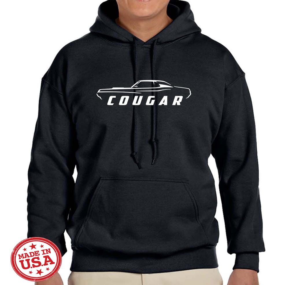 1969 1970 Mercury Cougar Coupe Classic Design Hoodie Sweatshirt