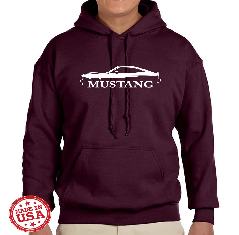 1976 1977 1978 Ford Mustang Classic Design Hoodie Sweatshirt FREE SHIP - Picture 5 of 12