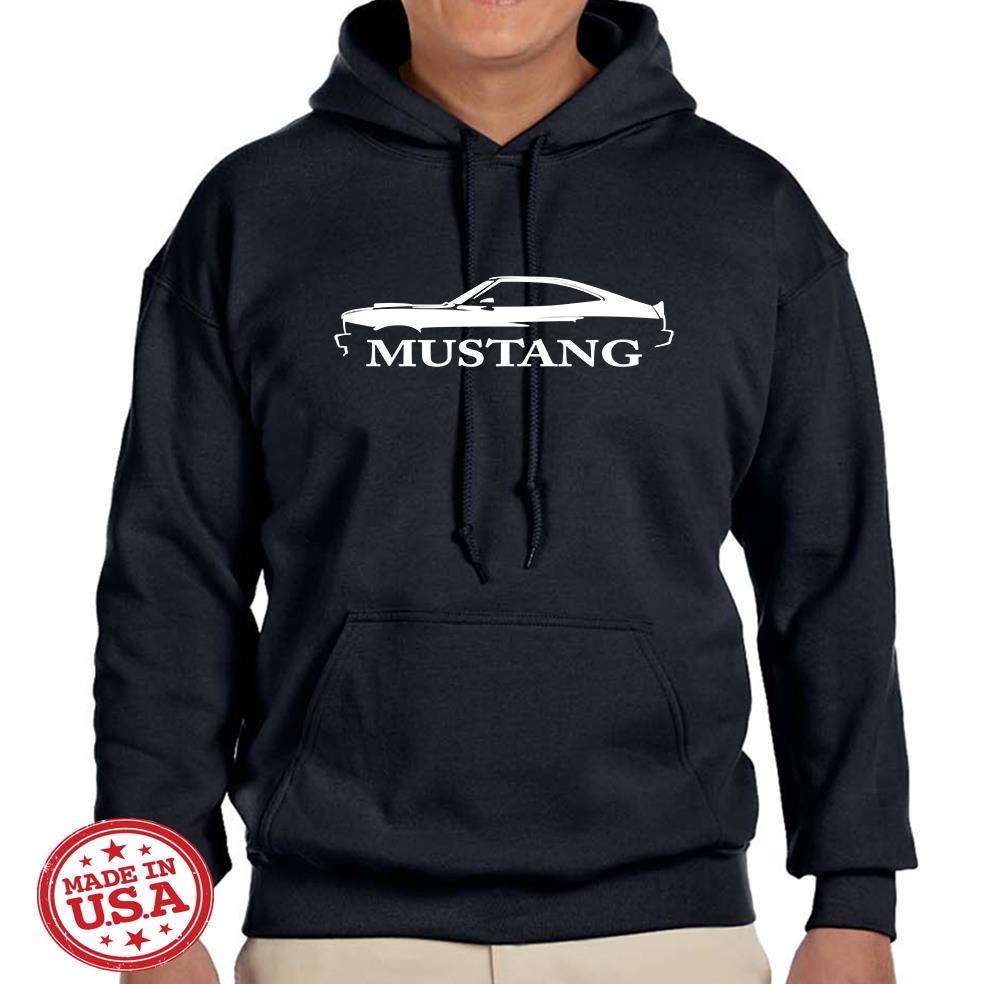 1976 1977 1978 Ford Mustang Classic Design Hoodie Sweatshirt FREE SHIP - Picture 2 of 12