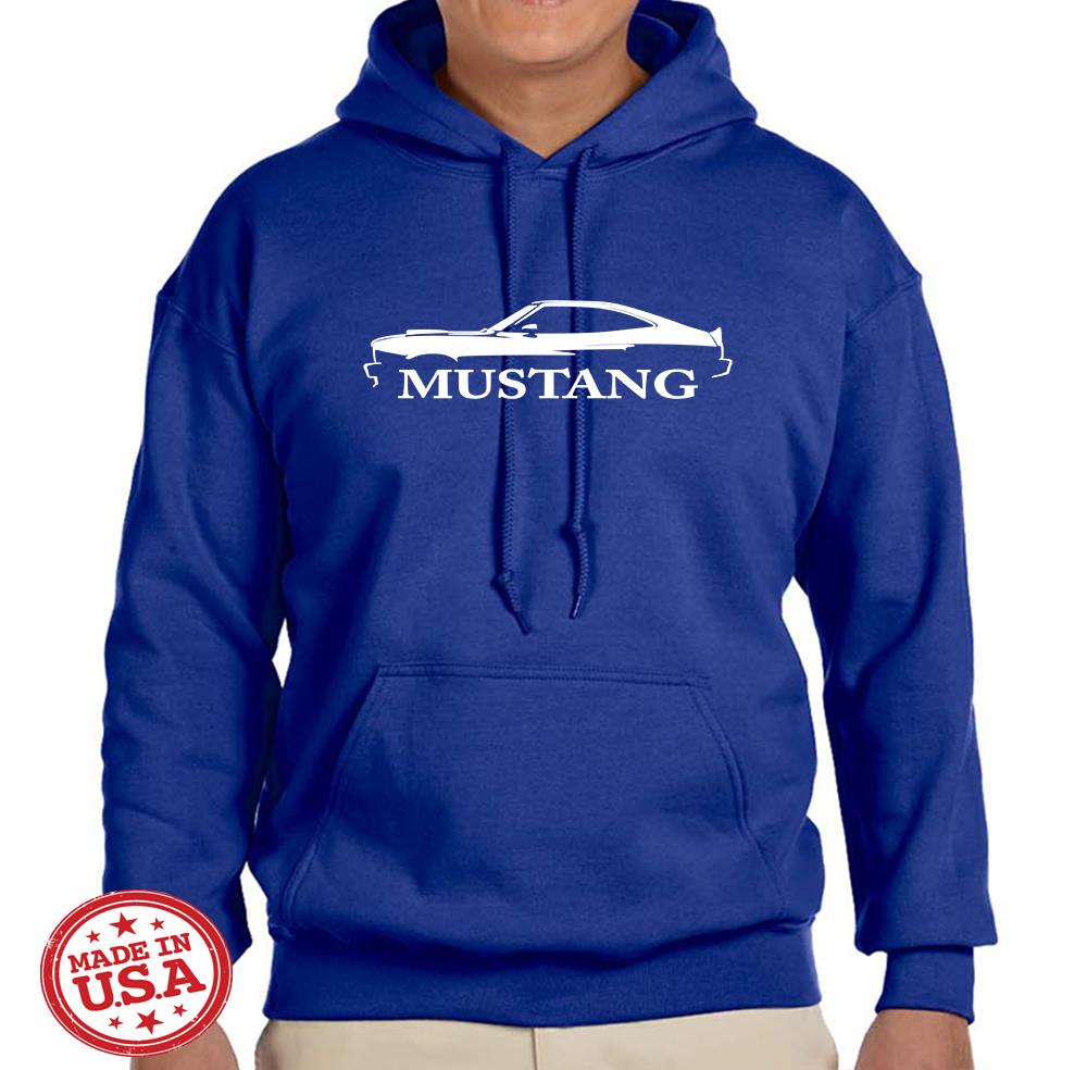 1976 1977 1978 Ford Mustang Classic Design Hoodie Sweatshirt FREE SHIP - Picture 4 of 12