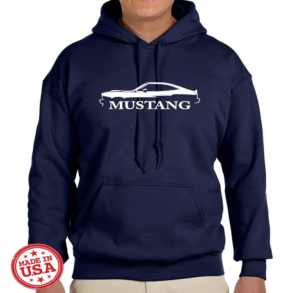 1976 1977 1978 Ford Mustang Classic Design Hoodie Sweatshirt FREE SHIP - Picture 3 of 12