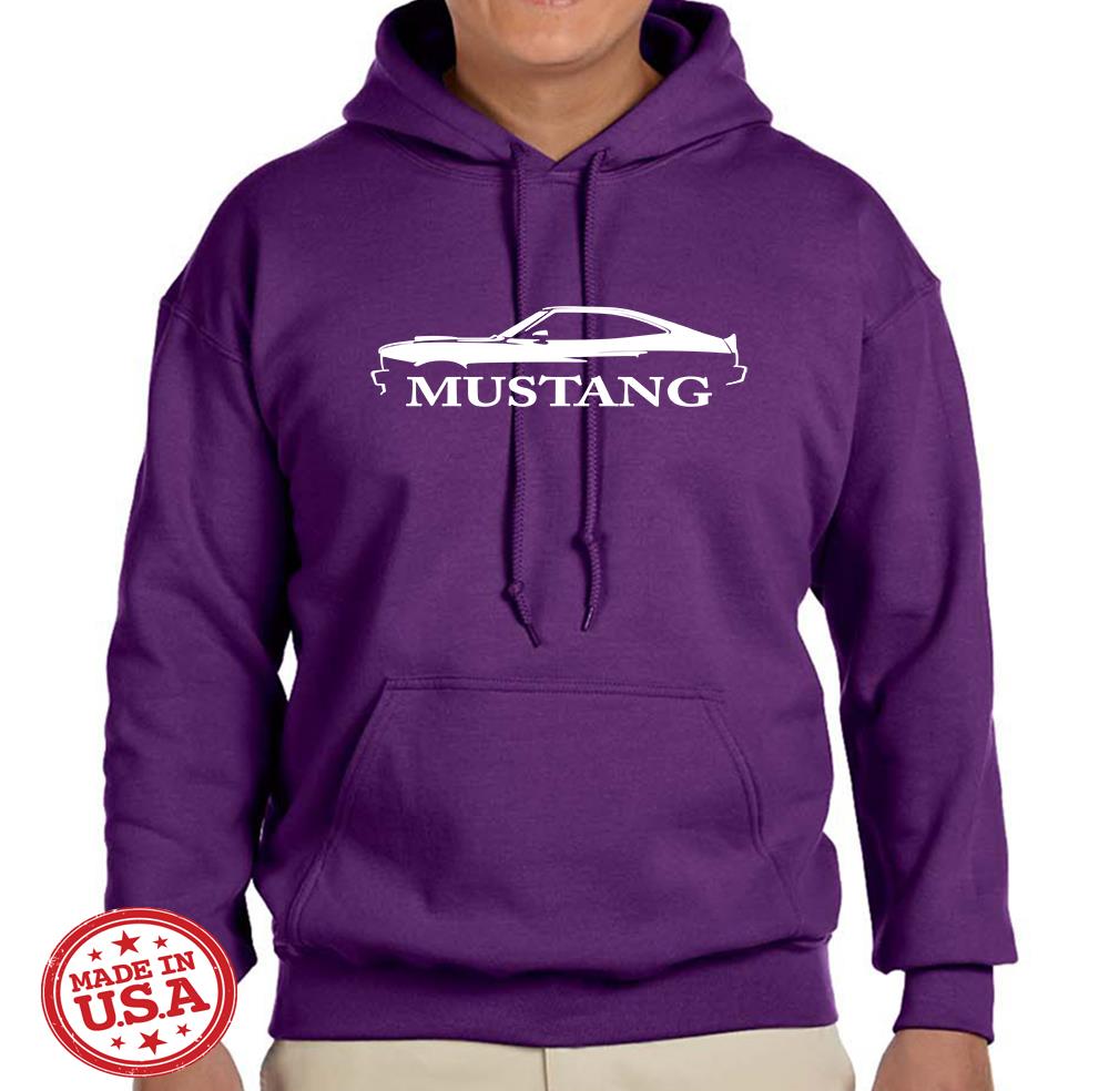 1976 1977 1978 Ford Mustang Classic Design Hoodie Sweatshirt FREE SHIP - Picture 7 of 12