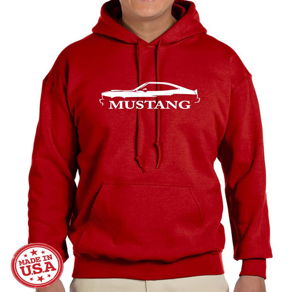 1976 1977 1978 Ford Mustang Classic Design Hoodie Sweatshirt FREE SHIP - Picture 6 of 12