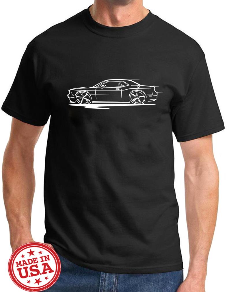 2008-17 Challenger RT SRT8 Redline Design T-Shirt NEU KOSTENLOSER VERSAND - Bild 2 von 13