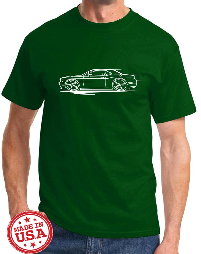 2008-17 Challenger RT SRT8 Redline Design T-Shirt NEU KOSTENLOSER VERSAND - Bild 11 von 13