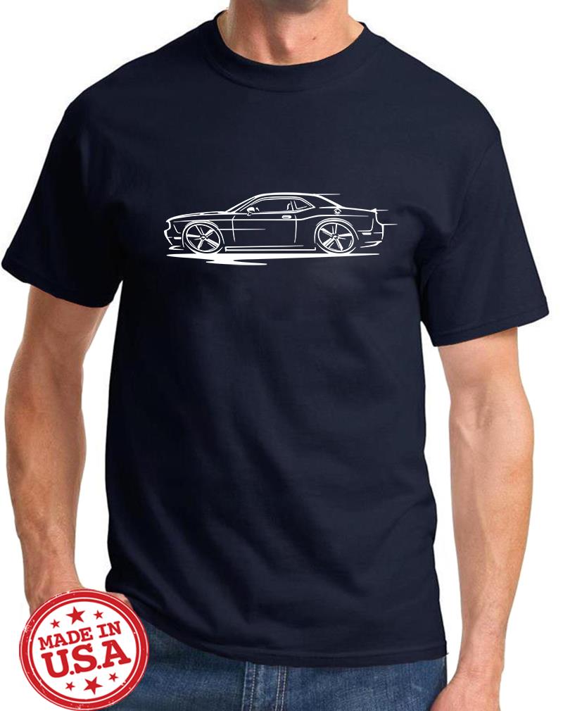 2008-17 Challenger RT SRT8 Redline Design T-Shirt NEU KOSTENLOSER VERSAND - Bild 3 von 13