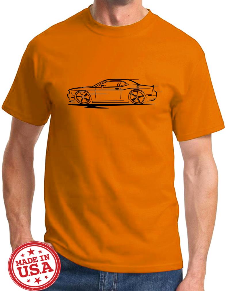 2008-17 Challenger RT SRT8 Redline Design T-Shirt NEU KOSTENLOSER VERSAND - Bild 8 von 13