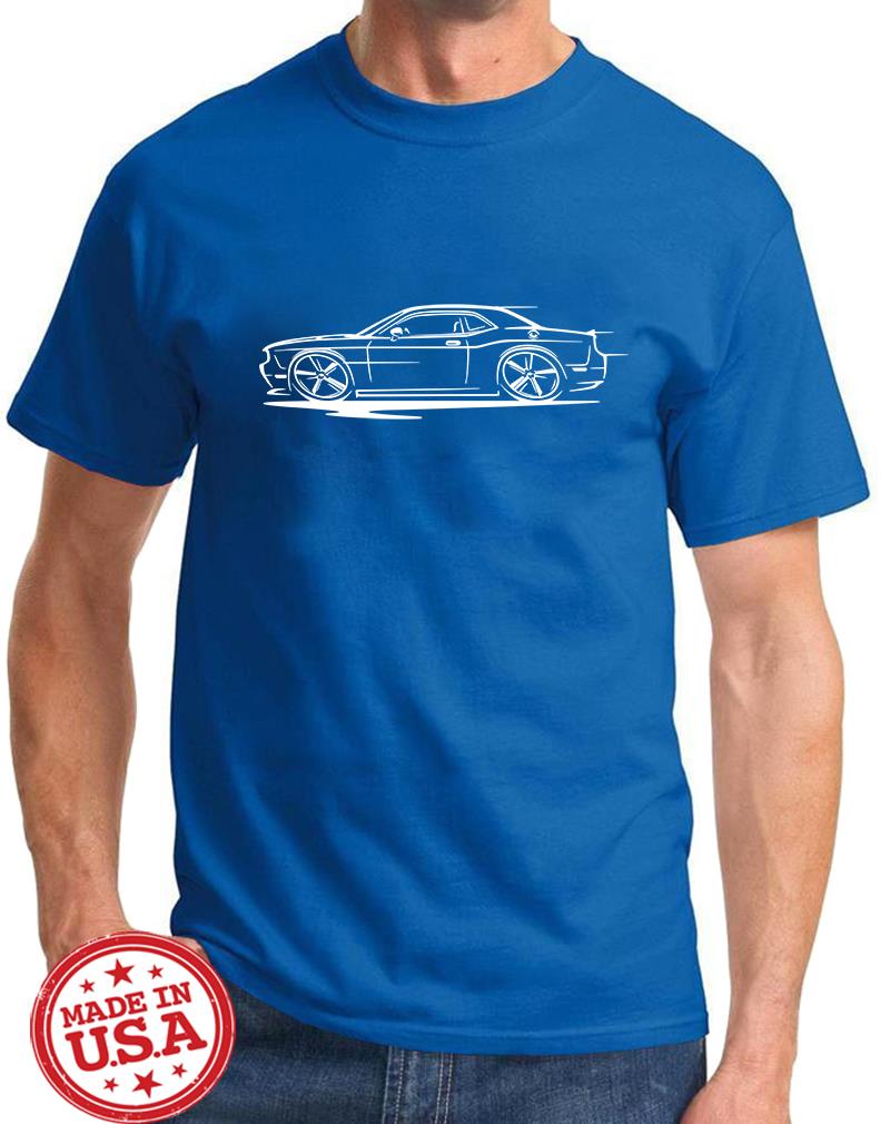 2008-17 Challenger RT SRT8 Redline Design T-Shirt NEU KOSTENLOSER VERSAND - Bild 4 von 13