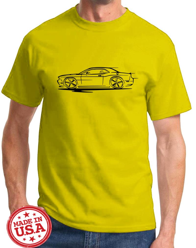 2008-17 Challenger RT SRT8 Redline Design T-Shirt NEU KOSTENLOSER VERSAND - Bild 10 von 13
