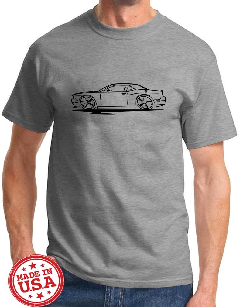 2008-17 Challenger RT SRT8 Redline Design T-Shirt NEU KOSTENLOSER VERSAND - Bild 7 von 13