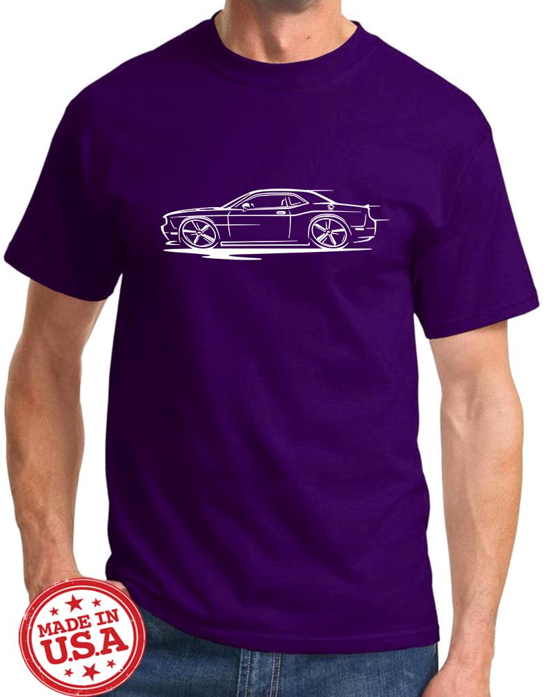 2008-17 Challenger RT SRT8 Redline Design T-Shirt NEU KOSTENLOSER VERSAND - Bild 9 von 13