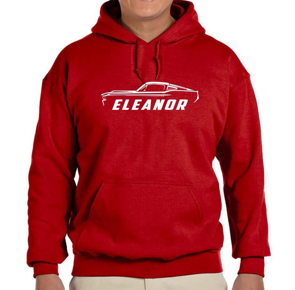 1967 Shelby GT500 Eleanor Mustang Design Hoodie Sweatshirt FREE SHIP - Picture 6 of 11