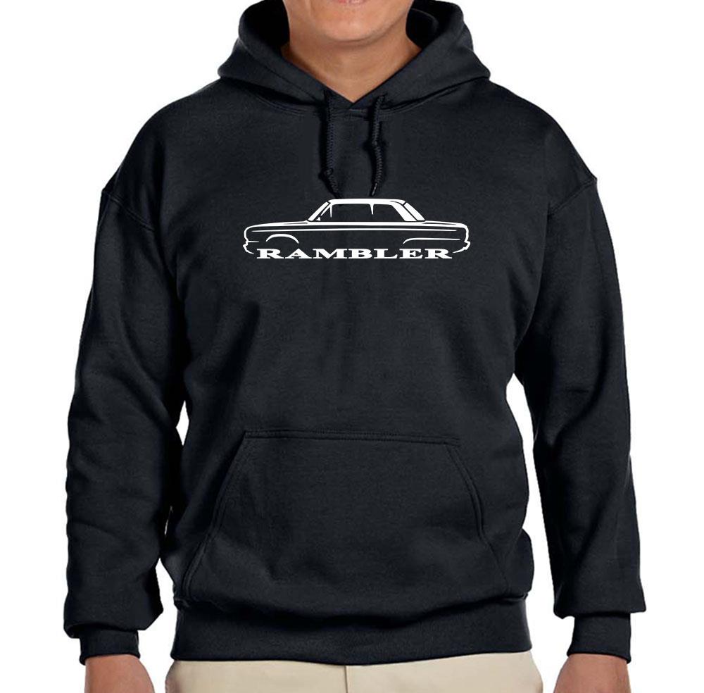 AMC Rambler Classic Car Design Hoodie Sweatshirt FREE SHIP - Picture 2 of 11