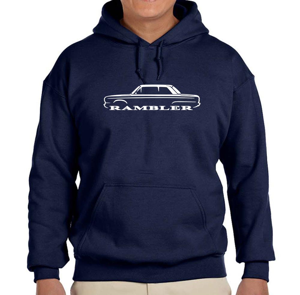 AMC Rambler Classic Car Design Hoodie Sweatshirt FREE SHIP - Picture 3 of 11