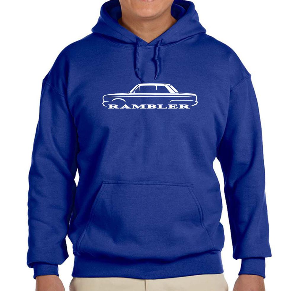 AMC Rambler Classic Car Design Hoodie Sweatshirt FREE SHIP - Picture 4 of 11