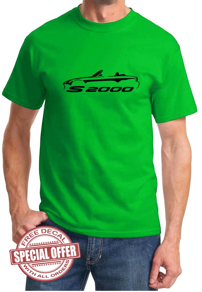 S2000 Sports Car Classic Design Tshirt NEW FREE SHIP - Picture 13 of 13