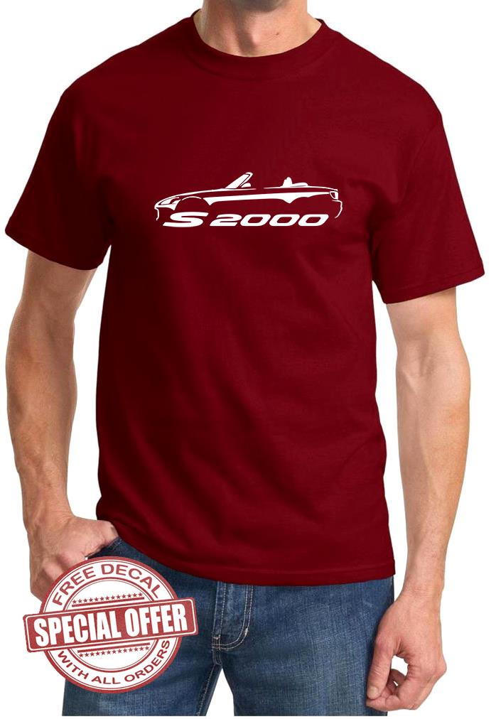 S2000 Sports Car Classic Design Tshirt NEW FREE SHIP - Picture 12 of 13
