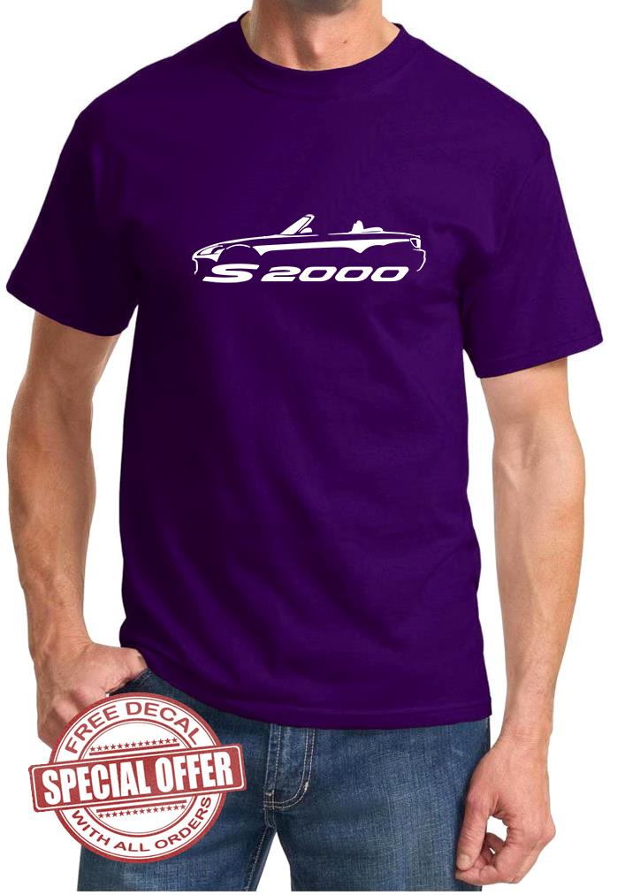 S2000 Sports Car Classic Design Tshirt NEW FREE SHIP - Picture 9 of 13