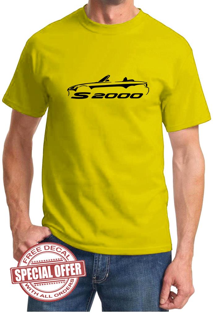 S2000 Sports Car Classic Design Tshirt NEW FREE SHIP - Picture 10 of 13
