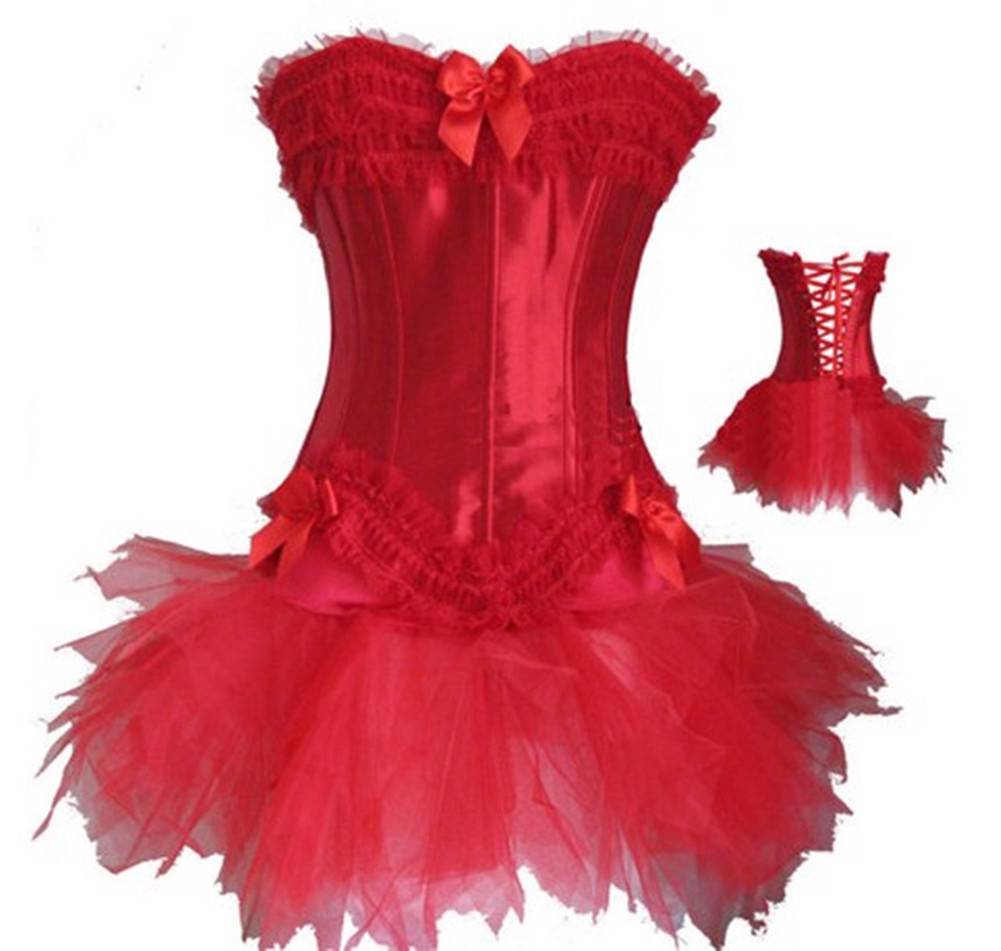 white corset and tutu halloween costumes