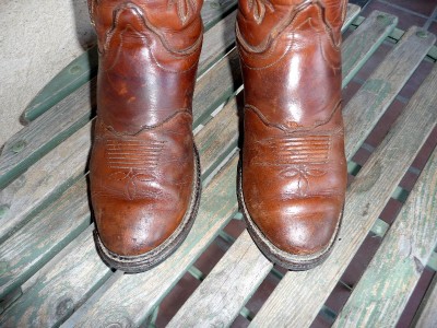 vintage tall cowboy boots