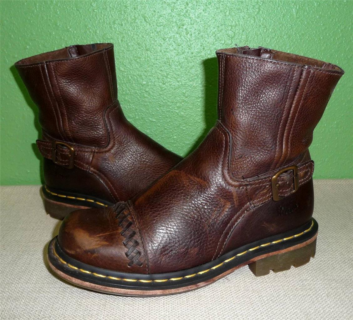 brown doc martens boots womens