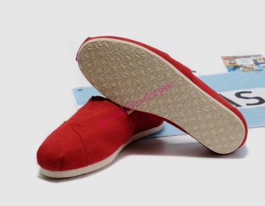 Toms Shoes Free Shipping on Tag Toms Classic Women S Slip On Red Canvas Shoes Free Shipping   Ebay